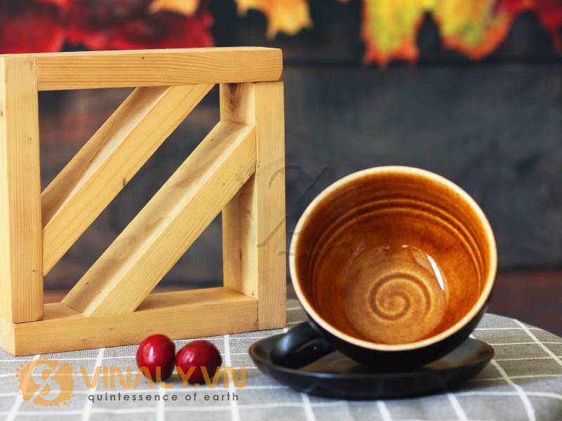 ly su vinaly ly su quan cafe ly cappuccino men gom phu den 3