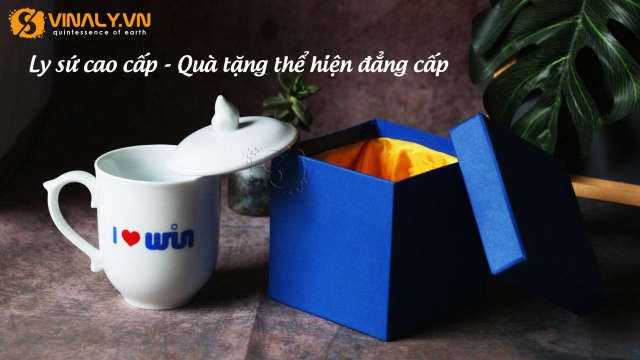 Ly sứ quà tặng cao cấp tại Vinaly