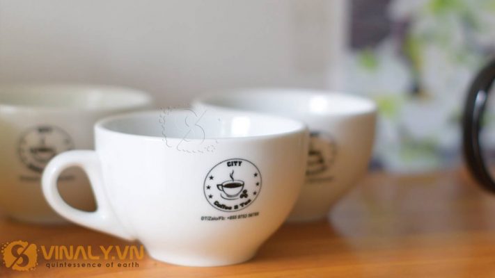 Ly Cappuccino 200ml in logo City coffee
