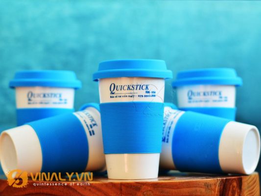 QuickStick lựa chọn phượng pháp in ly sứ là in lụa