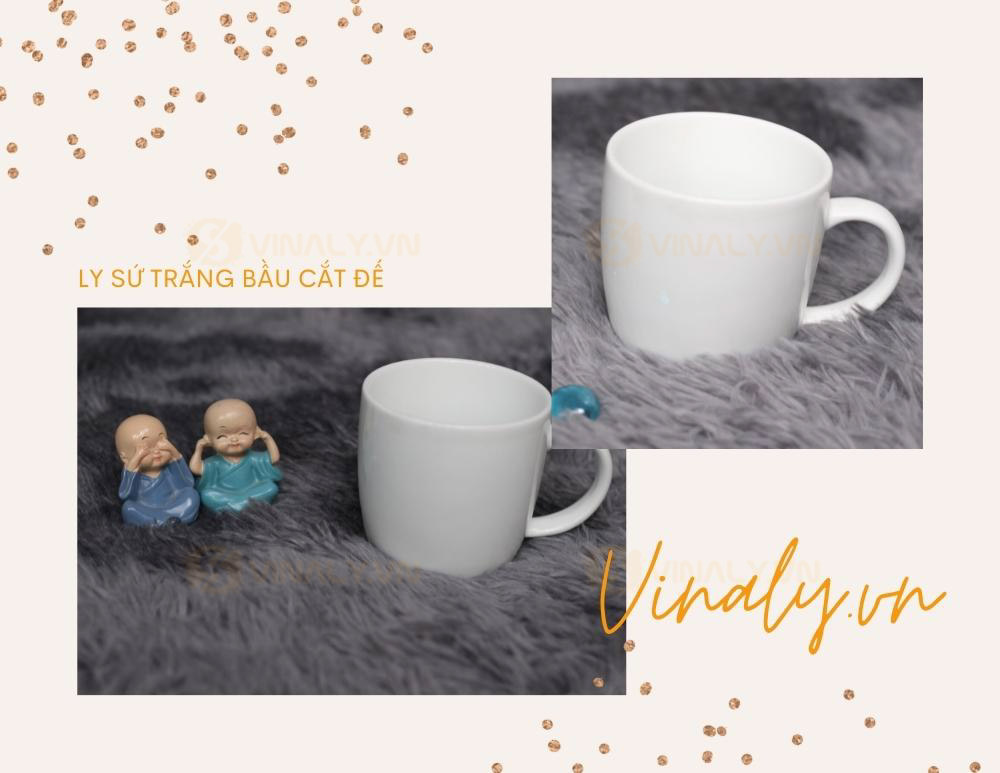 IN LOGO LÊN LY SỨ TRẮNG BẦU CÁT ĐẾ - GIÁ CHỈ 34K IN LOGO LÊN LY SỨ TRẮNG BẦU CÁT ĐẾ - GIÁ CHỈ 34K