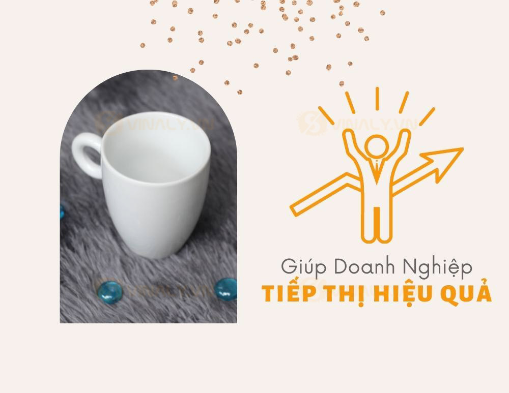 LY GỐM SỨ TRẮNG BẦU QUAI TRÒN - CHIẾT KHẤU SỐ LƯỢNG LỚN LY GOM SU TRANG BAU QUAI TRON CHIET KHAU SO LUONG LON 4 of 13