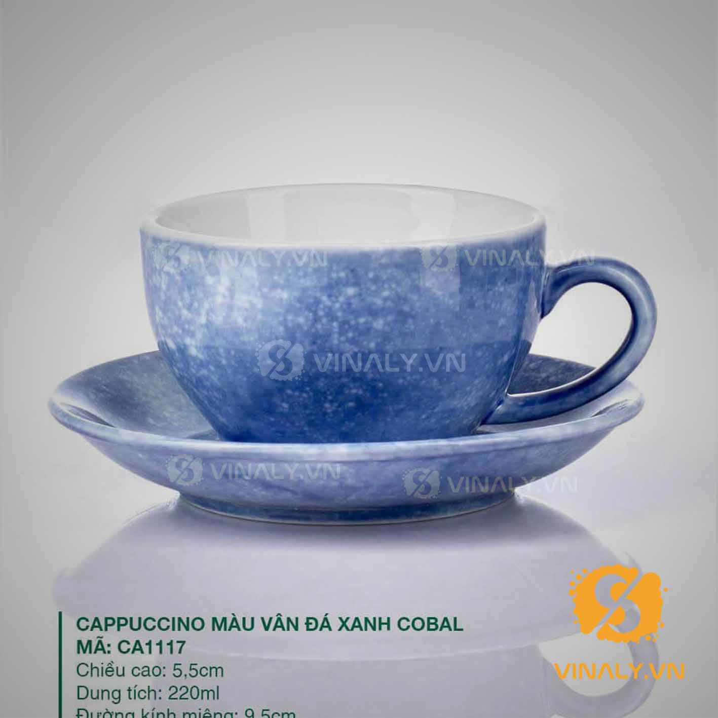 LY SỨ PHA MÁY CAPUCCINO NHIỀU MÀU SẮC vinaly.vn ly su vinaly ly su cafe pha may Capuccino nhieu mau sac 15