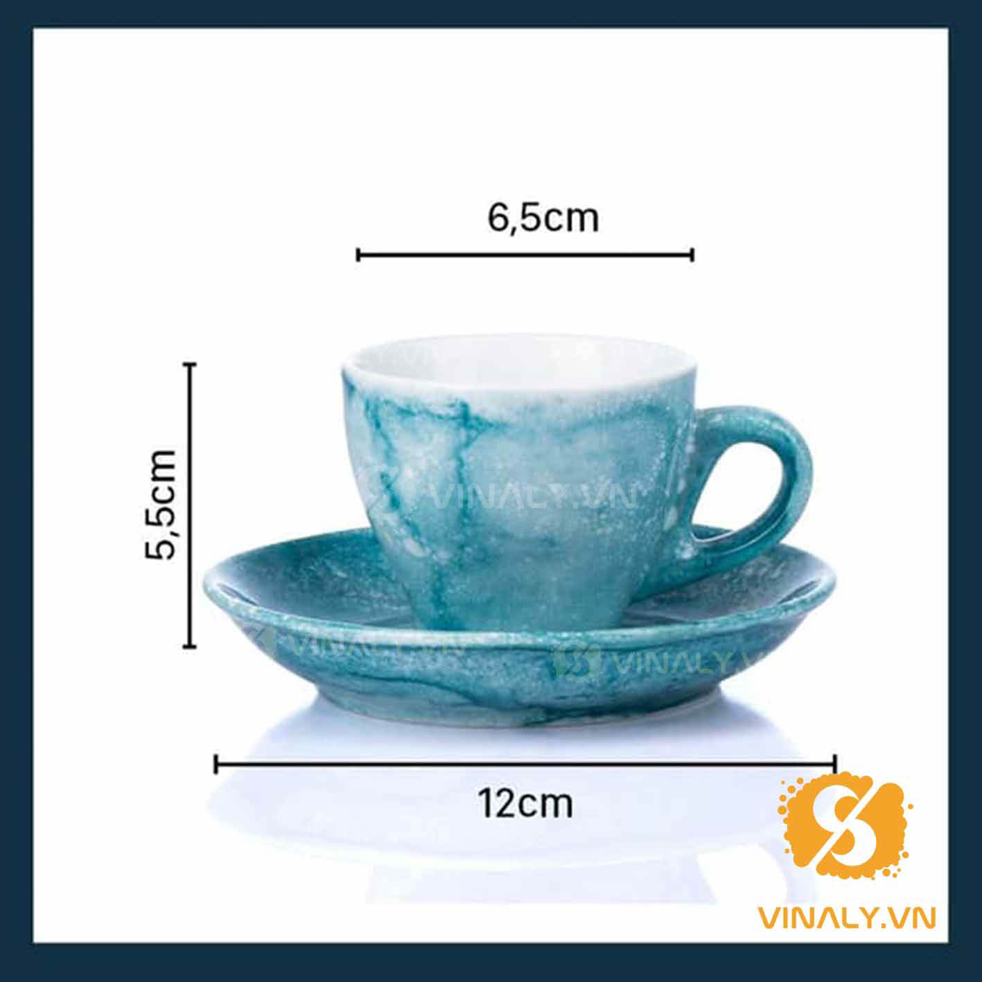 LY SỨ QUÁN CAFE - LY CAFE PHA MÁY EPRESSO vinaly.vn ly su vinaly ly su cafe pha may epresso nhieu mau sac 10
