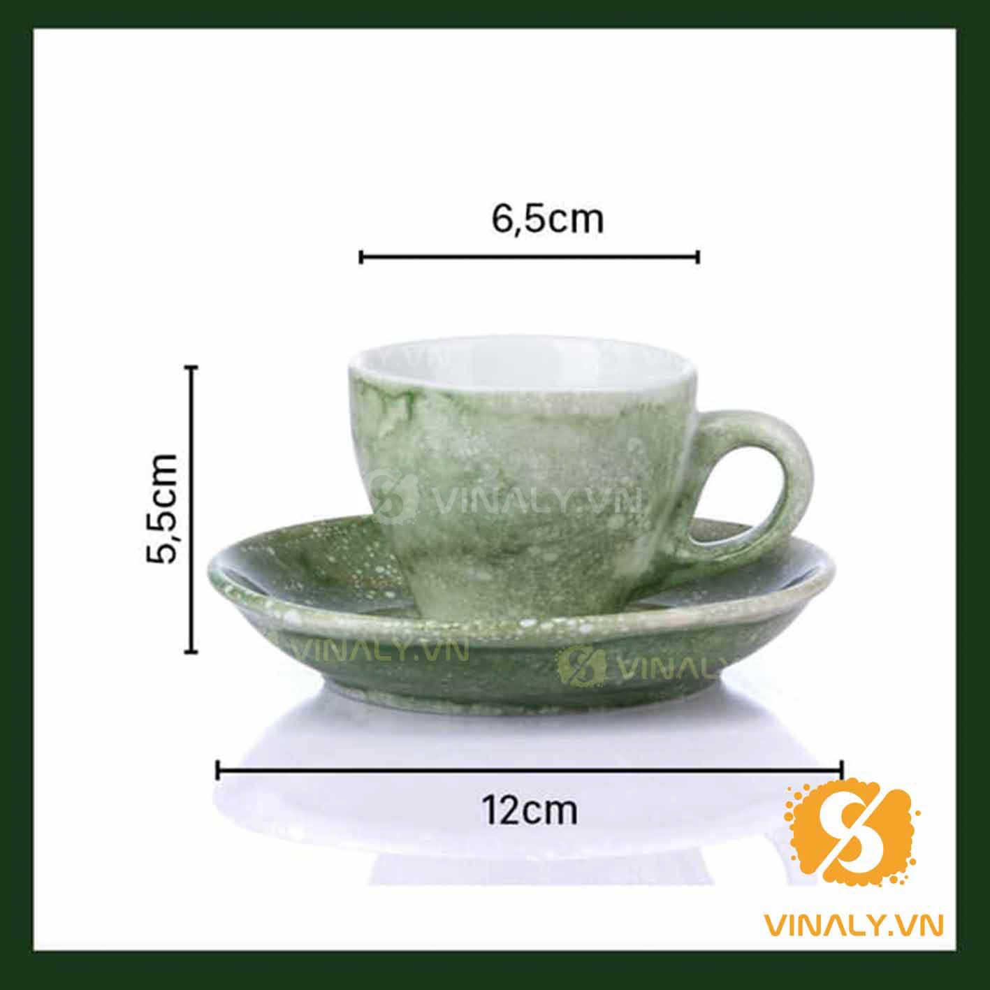 LY SỨ QUÁN CAFE - LY CAFE PHA MÁY EPRESSO vinaly.vn ly su vinaly ly su cafe pha may epresso nhieu mau sac 11