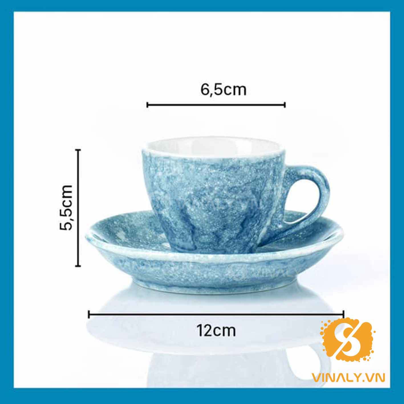 LY SỨ QUÁN CAFE - LY CAFE PHA MÁY EPRESSO vinaly.vn ly su vinaly ly su cafe pha may epresso nhieu mau sac 12