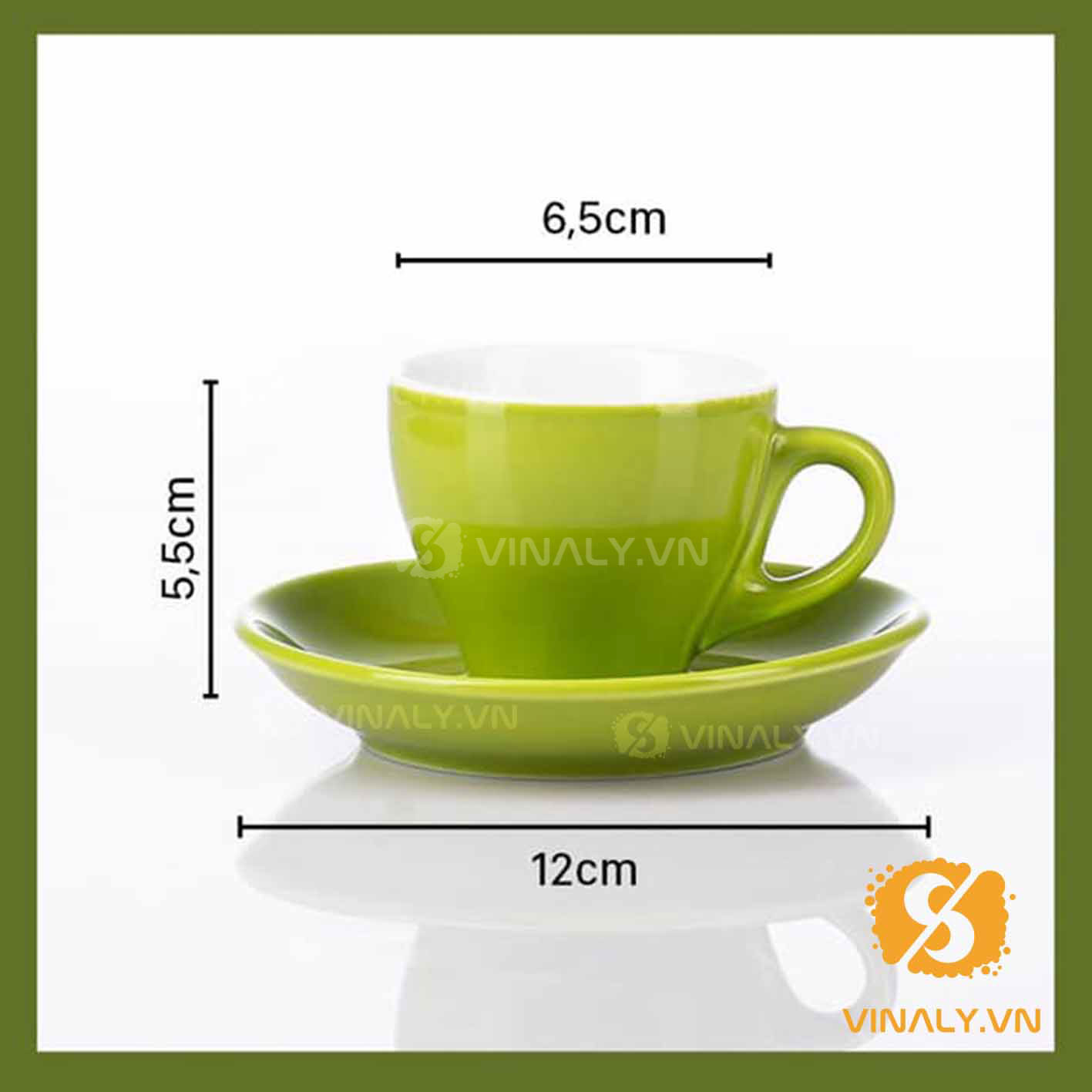 LY SỨ QUÁN CAFE - LY CAFE PHA MÁY EPRESSO vinaly.vn ly su vinaly ly su cafe pha may epresso nhieu mau sac 15