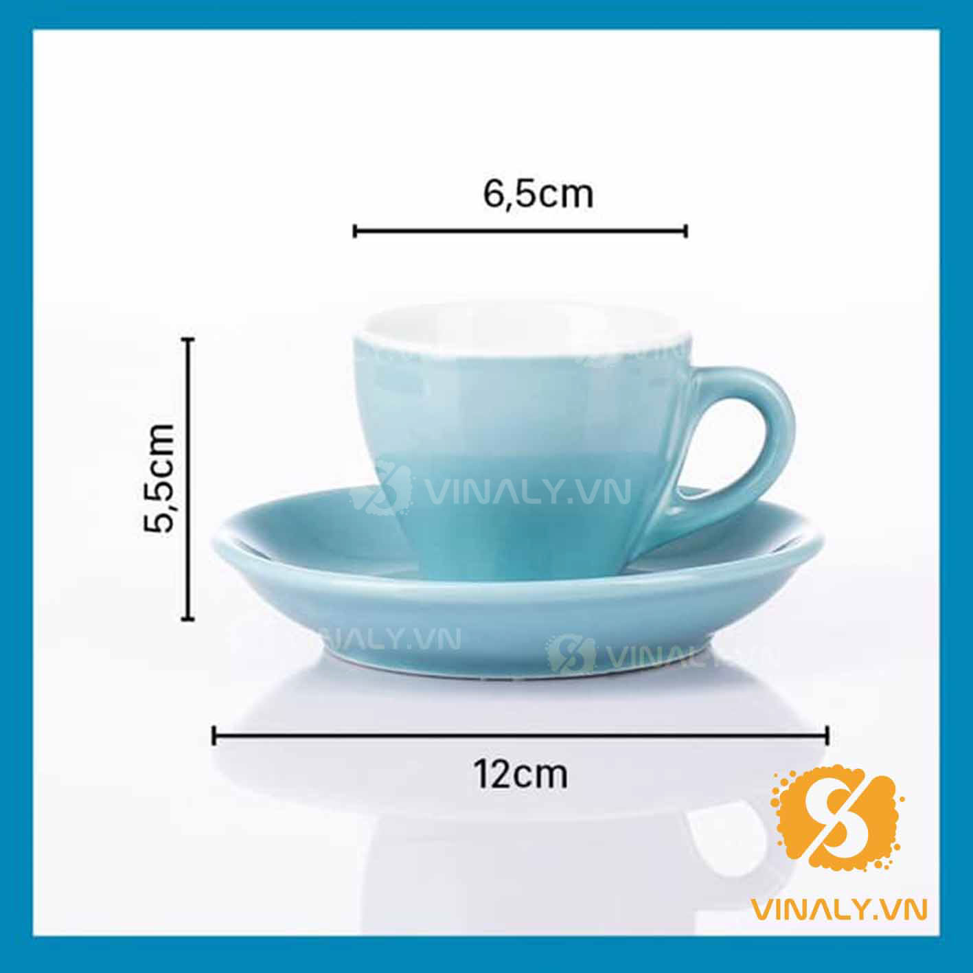 LY SỨ QUÁN CAFE - LY CAFE PHA MÁY EPRESSO vinaly.vn ly su vinaly ly su cafe pha may epresso nhieu mau sac 20
