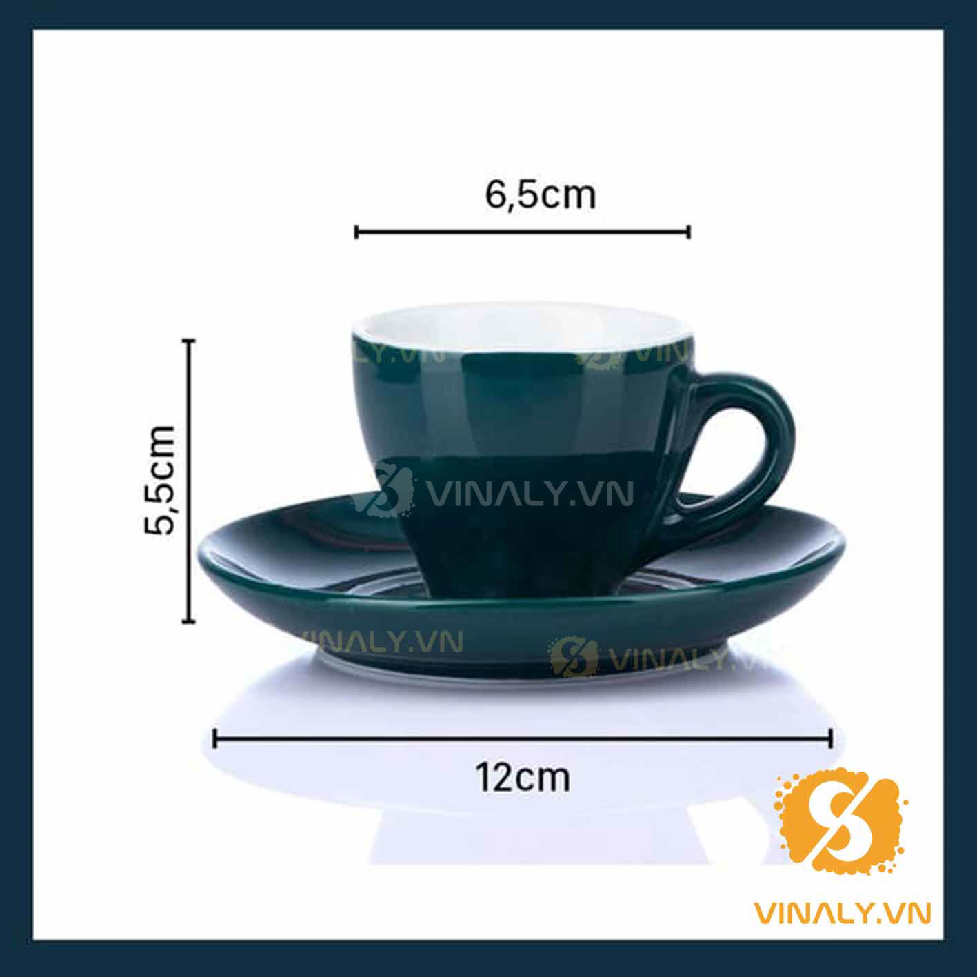 LY SỨ QUÁN CAFE - LY CAFE PHA MÁY EPRESSO vinaly.vn ly su vinaly ly su cafe pha may epresso nhieu mau sac 22