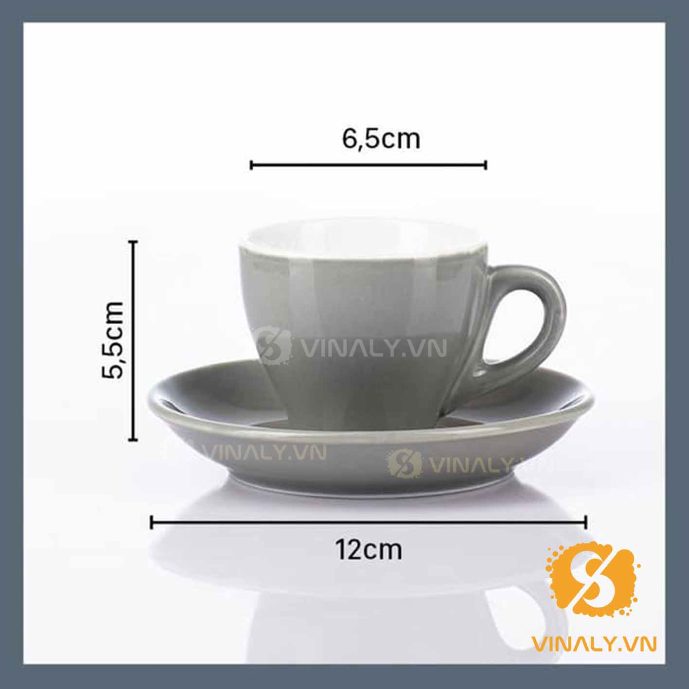 LY SỨ QUÁN CAFE - LY CAFE PHA MÁY EPRESSO vinaly.vn ly su vinaly ly su cafe pha may epresso nhieu mau sac 23