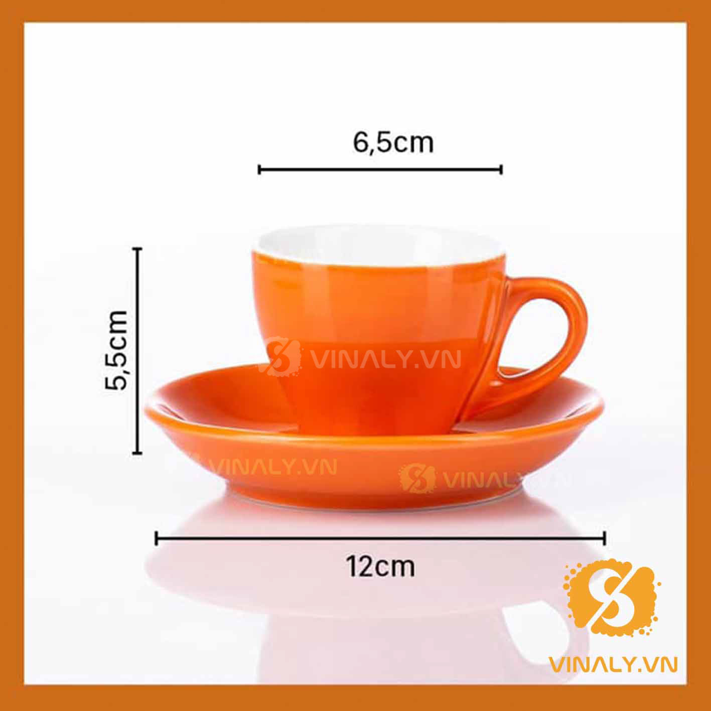 LY SỨ QUÁN CAFE - LY CAFE PHA MÁY EPRESSO vinaly.vn ly su vinaly ly su cafe pha may epresso nhieu mau sac 24