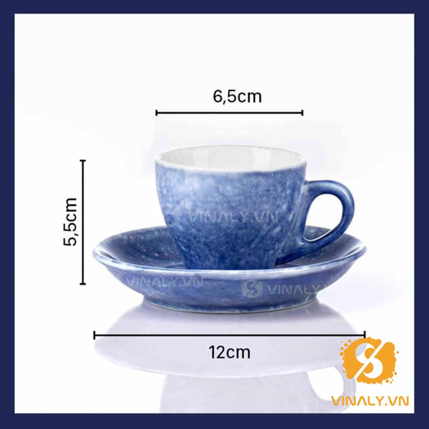 LY SỨ QUÁN CAFE - LY CAFE PHA MÁY EPRESSO vinaly.vn ly su vinaly ly su cafe pha may epresso nhieu mau sac 3