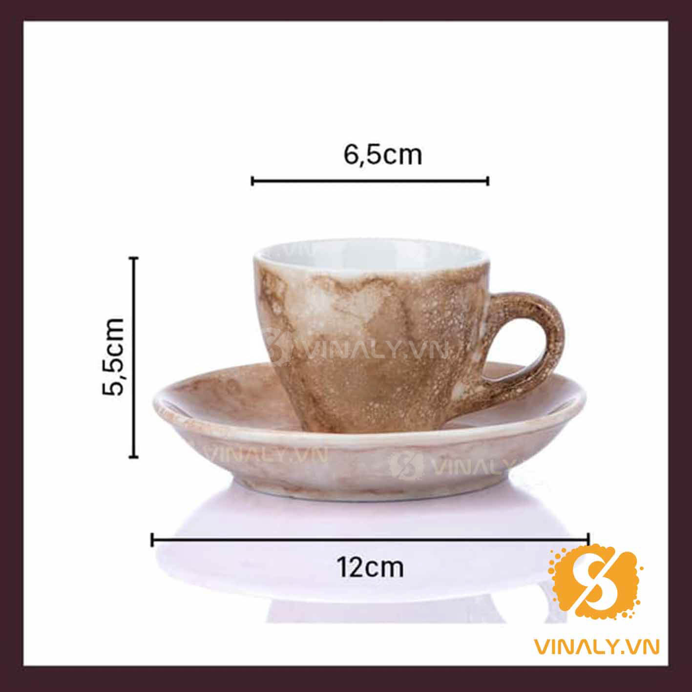 LY SỨ QUÁN CAFE - LY CAFE PHA MÁY EPRESSO vinaly.vn ly su vinaly ly su cafe pha may epresso nhieu mau sac 5