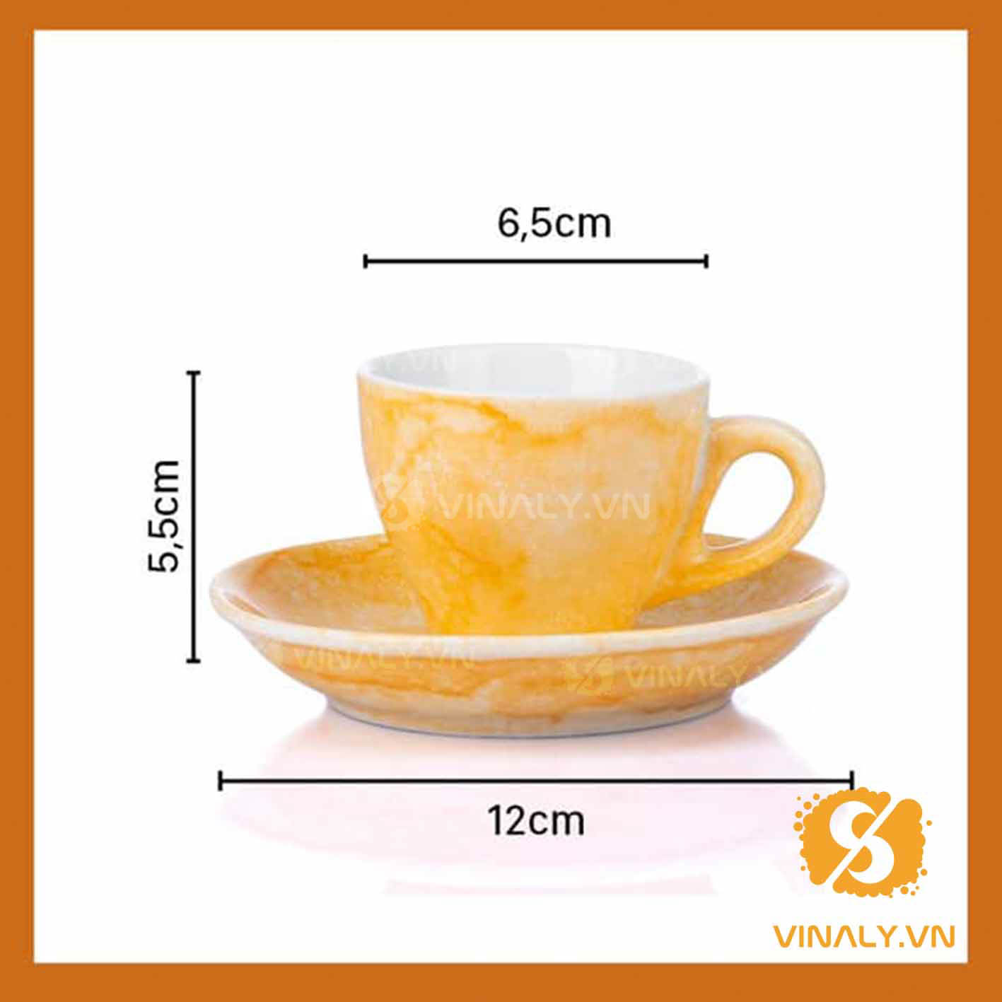 LY SỨ QUÁN CAFE - LY CAFE PHA MÁY EPRESSO vinaly.vn ly su vinaly ly su cafe pha may epresso nhieu mau sac 8