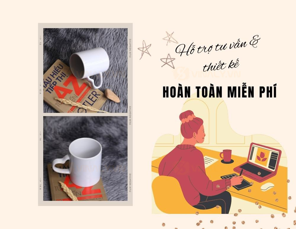 LY QUAI TIM - LY SỨ IN HÌNH THEO YÊU CẦU LY QUAI TIM - LY SỨ IN HÌNH THEO YÊU CẦU