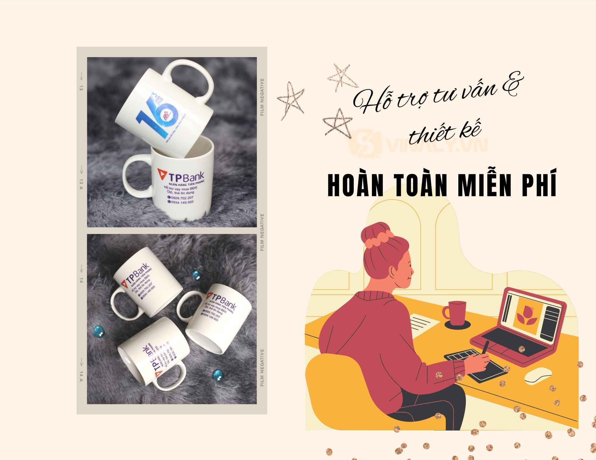 Ly Sứ Trắng Giá Rẻ In Logo | Chiết Khấu Cao Cho Số Ly Su Trang Gia Re In Logo Chiet Khau Cao Cho So Luong Lon 6 of 20