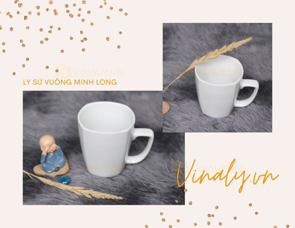 ĐẶT CỐC SỨ IN LOGO - LY SỨ VUÔNG MINH LONG ĐẶT CỐC SỨ IN LOGO - LY SỨ VUÔNG MINH LONG