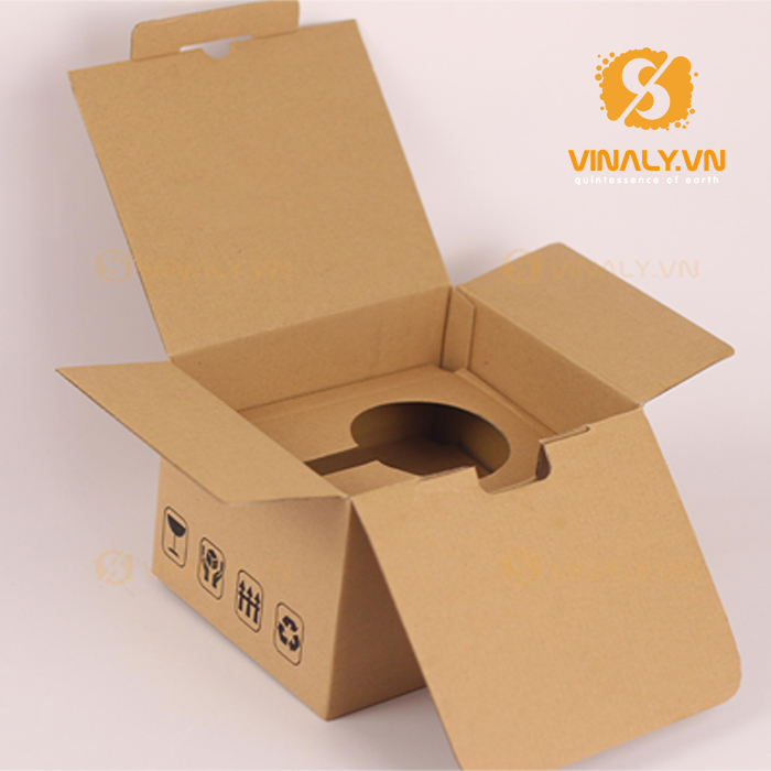 Hộp Carton ngang 1 ly Hop Carton ngang 1 ly