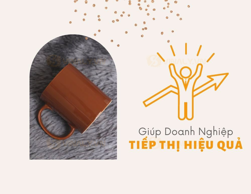 Ly Sứ Màu Nâu In Logo - Chỉ Từ 45K - Quà Tặng Doanh Nghiệp Giá Rẻ Ly Sứ Màu Nâu In Logo - Chỉ Từ 45K - Quà Tặng Doanh Nghiệp Giá Rẻ
