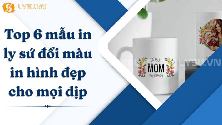 Bạn đang tìm một món quà độc đáo, cá tính mà vẫn đầy ý nghĩa? In ly sứ đổi màu chính là lựa chọn tuyệt vời không chỉ vì vẻ ngoài bắt mắt mà còn bởi khả năng “biến hình” thú vị khi gặp nước nóng.